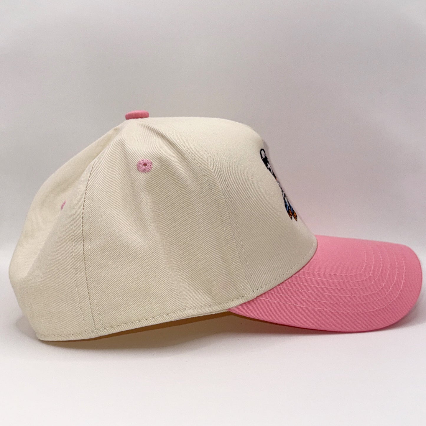 Cartoon Dalmatian Skating Baseball Cap