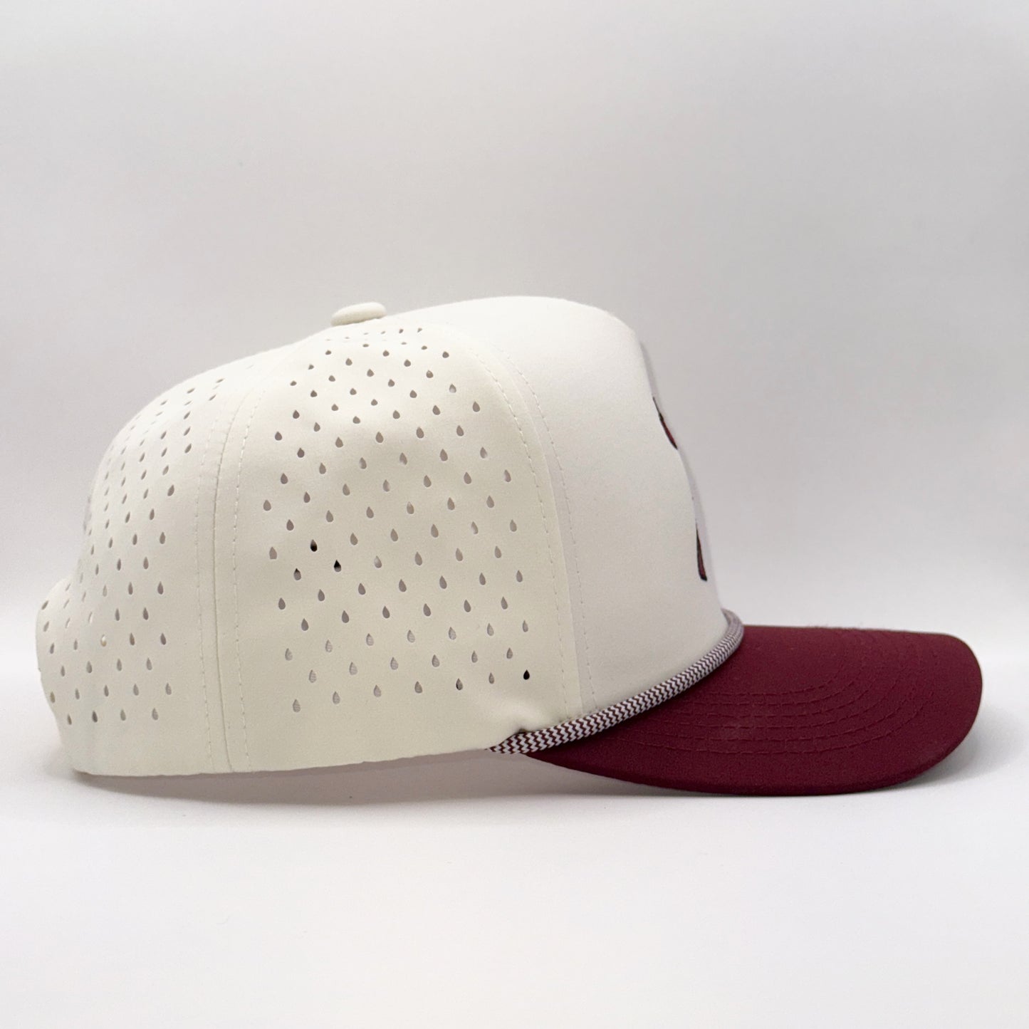 “LaRooster Specs hat – side view”
