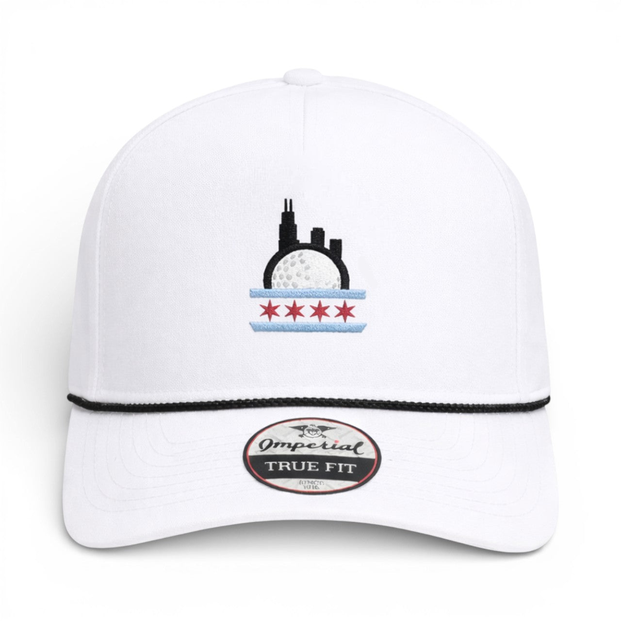 Chicago Drive Golf Hat – Embroidered Rope Cap