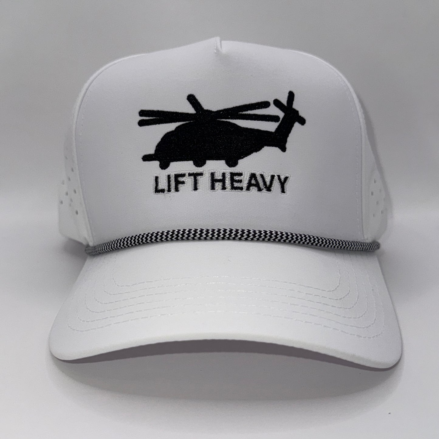 Lift Heavy – MH-53 Pave Low Trucker Rope Cap