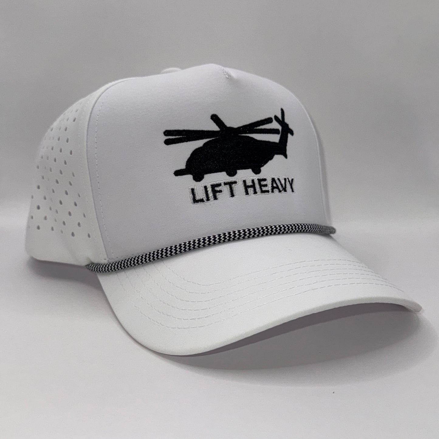 Lift Heavy – MH-53 Pave Low Trucker Rope Cap