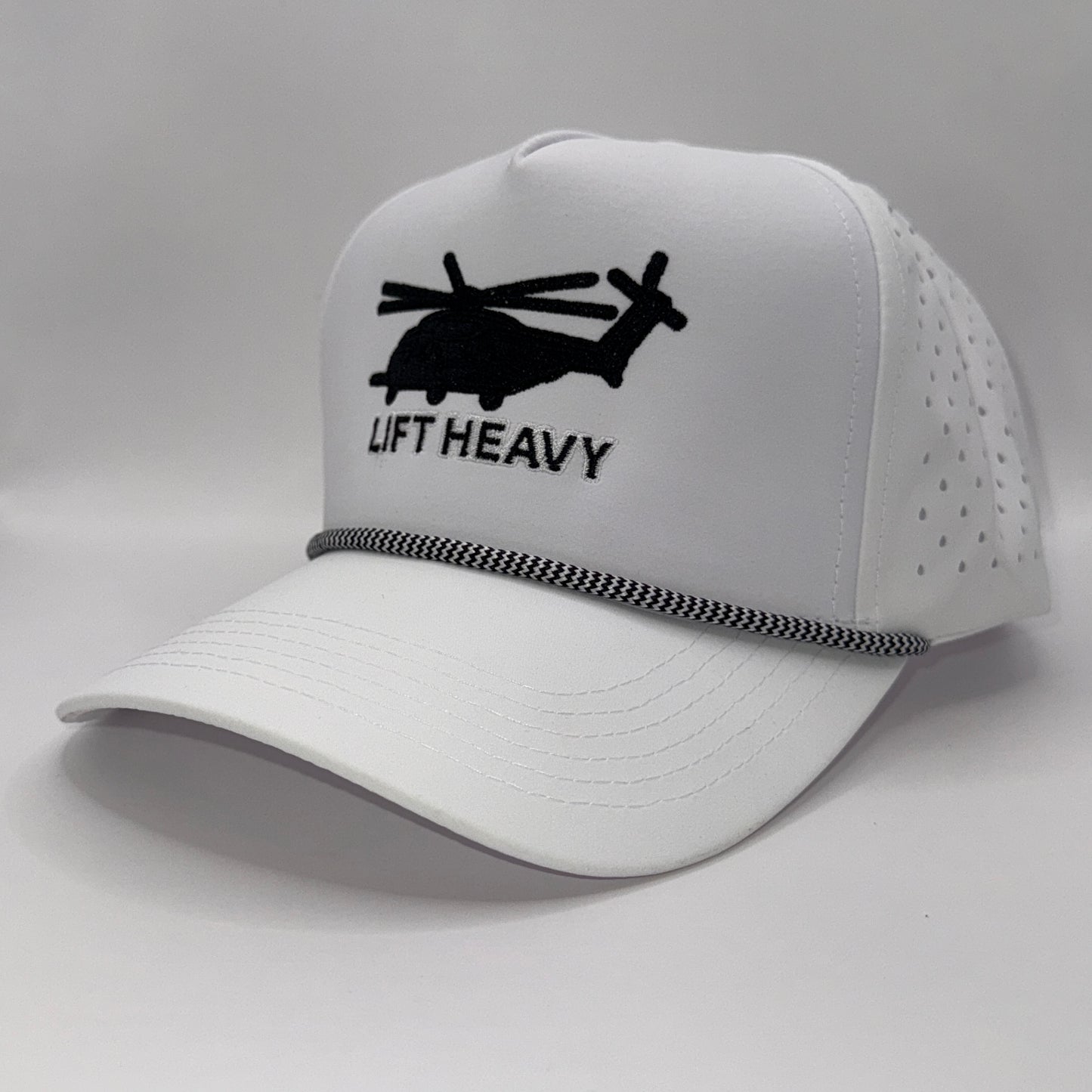 Lift Heavy – MH-53 Pave Low Trucker Rope Cap