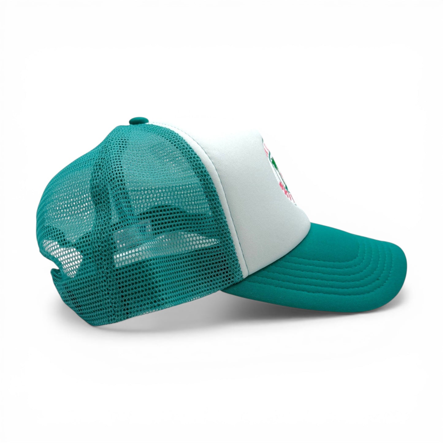 Miami Ski Patrol Trucker Hat – view 15 – Mad Capper embroidered hat