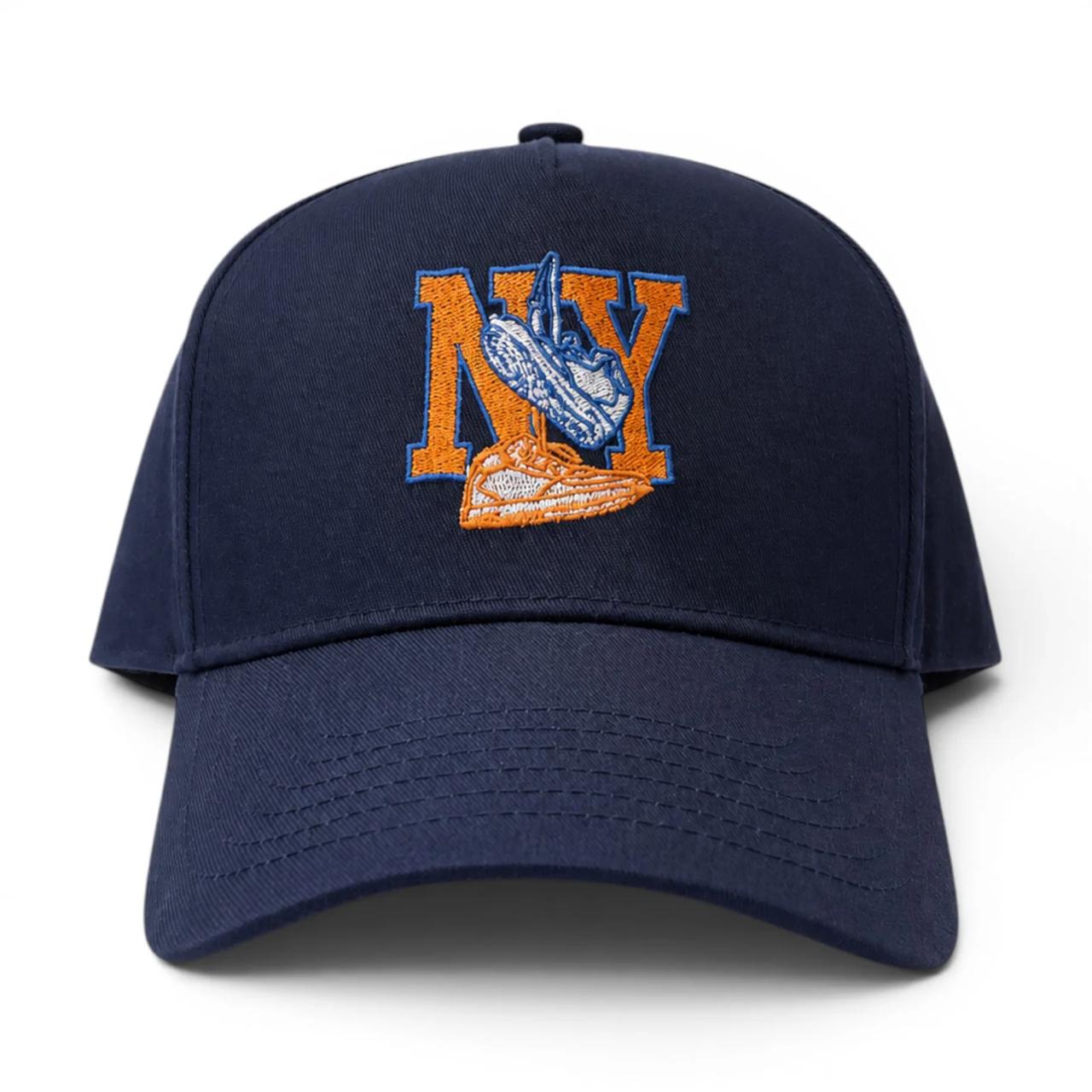 The New York Kicks Hat - Letterhead Navy Classic