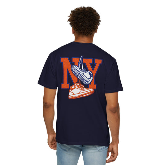 New York Kicks Graphic T-Shirt — Retro Trainer Design