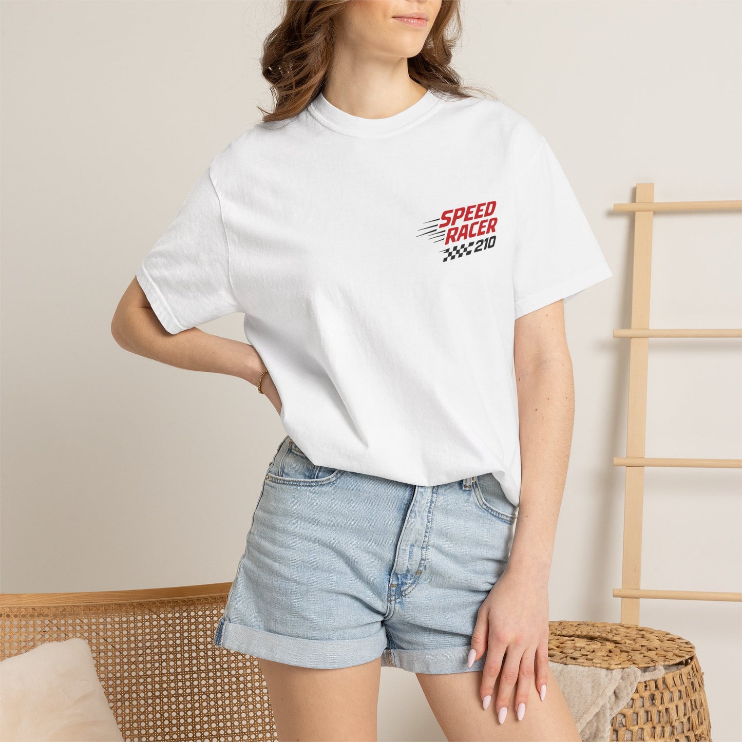 Corgi Speed Racer T-Shirt – "Speed Racer 210" Graphic Tee
