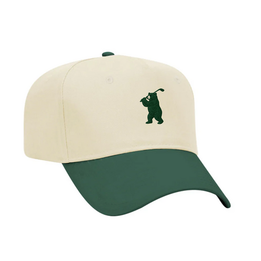 The Bogey Bear Golf Hat – Embroidered Trucker Cap