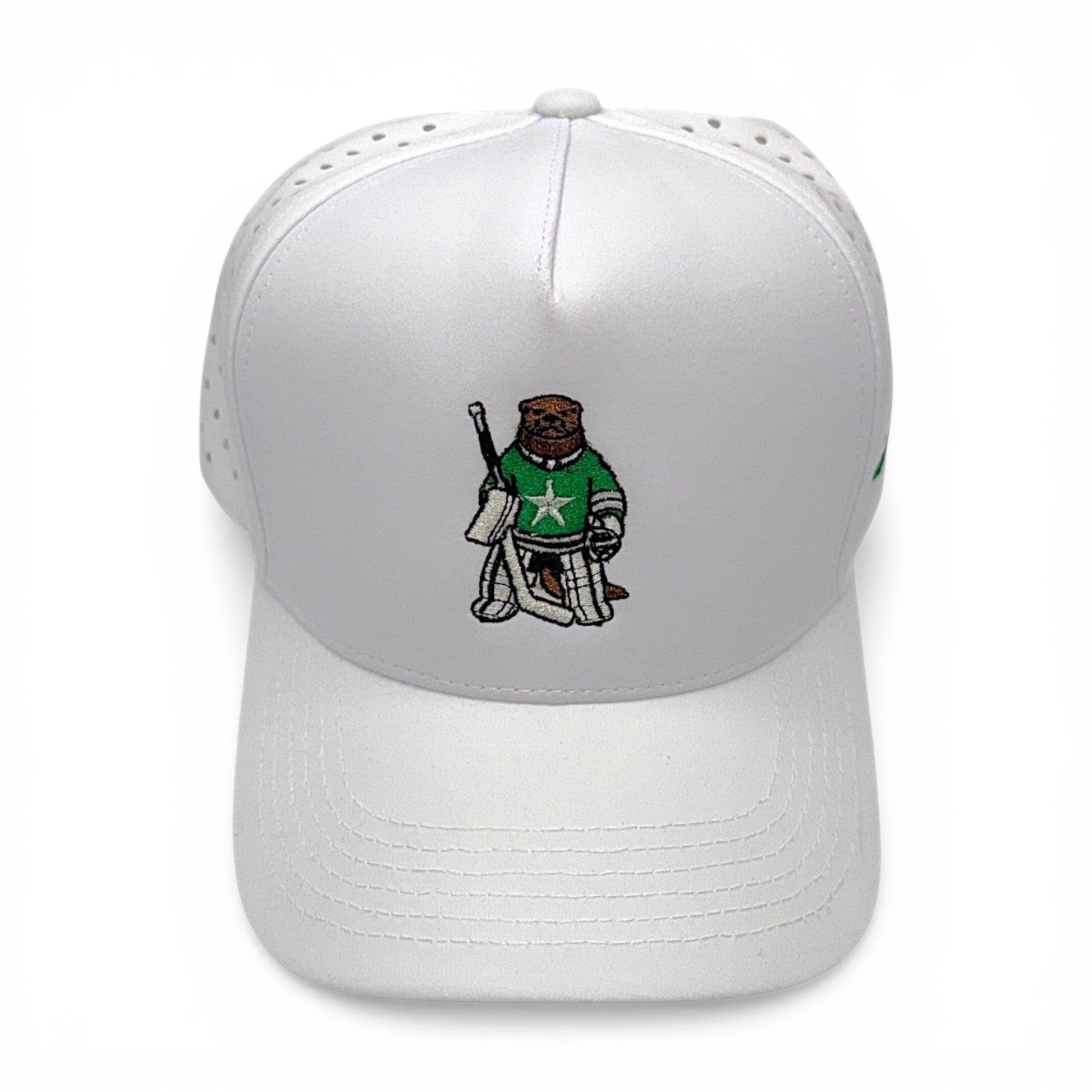 The Keeper of the Creek Cap – side profile – Mad Capper embroidered hat