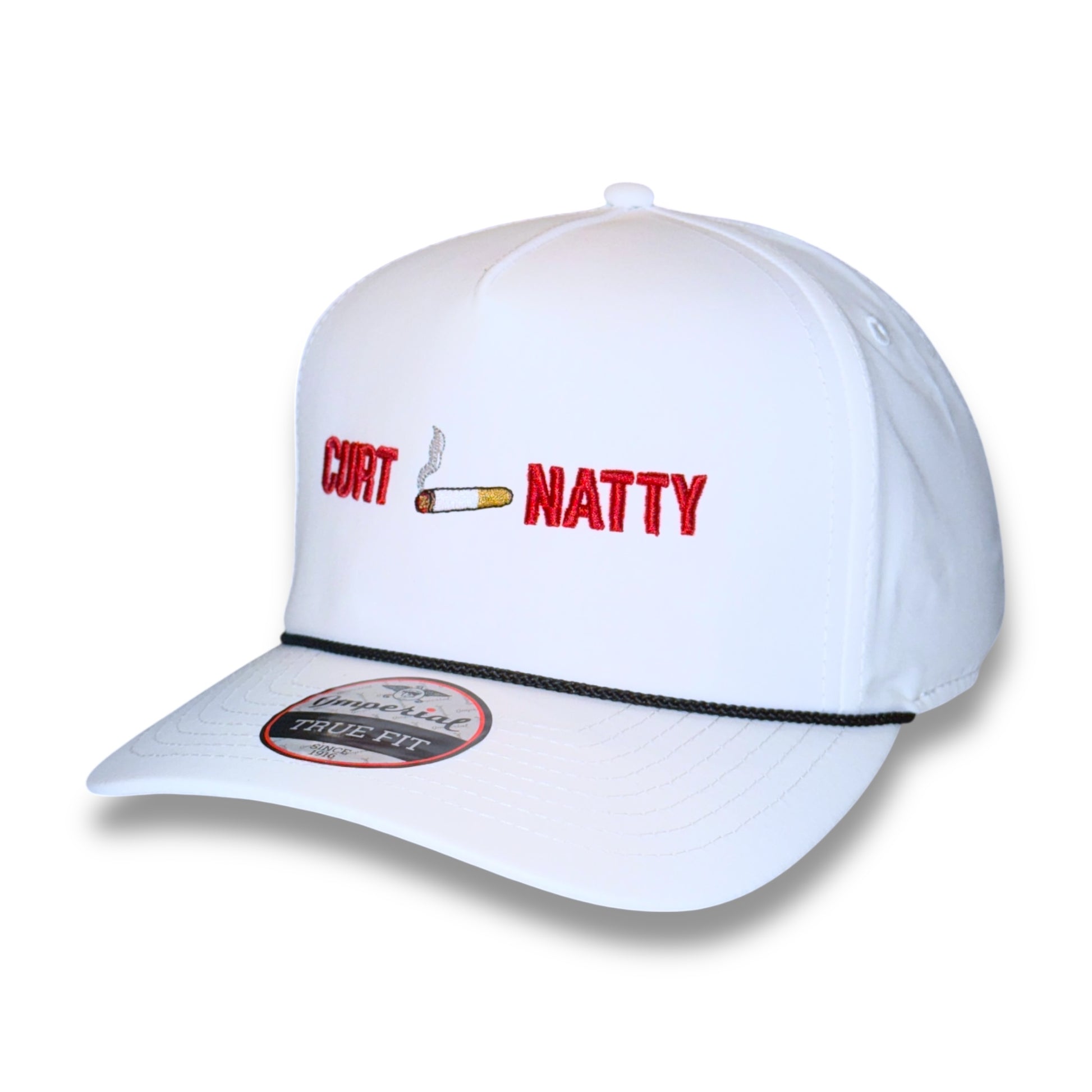 Cig Logo Natty – back view – Mad Capper embroidered hat