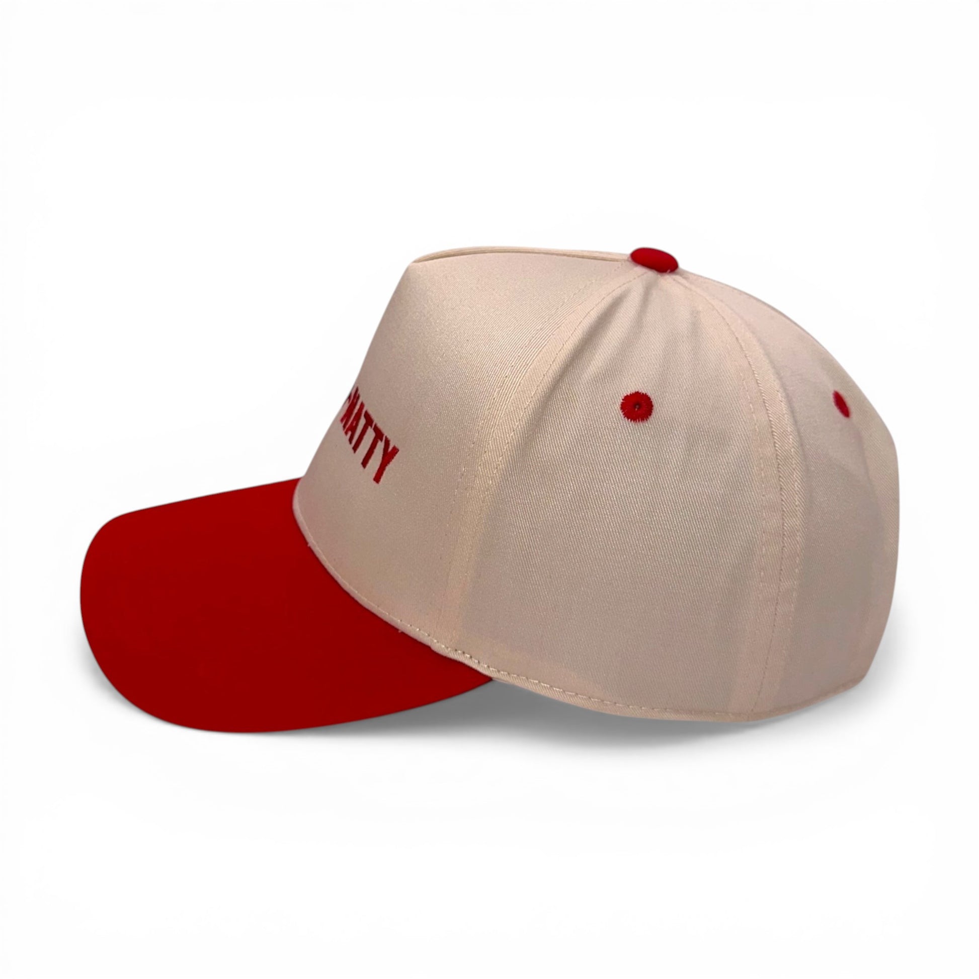 Curt Cig Natty – alternate view – Mad Capper embroidered hat