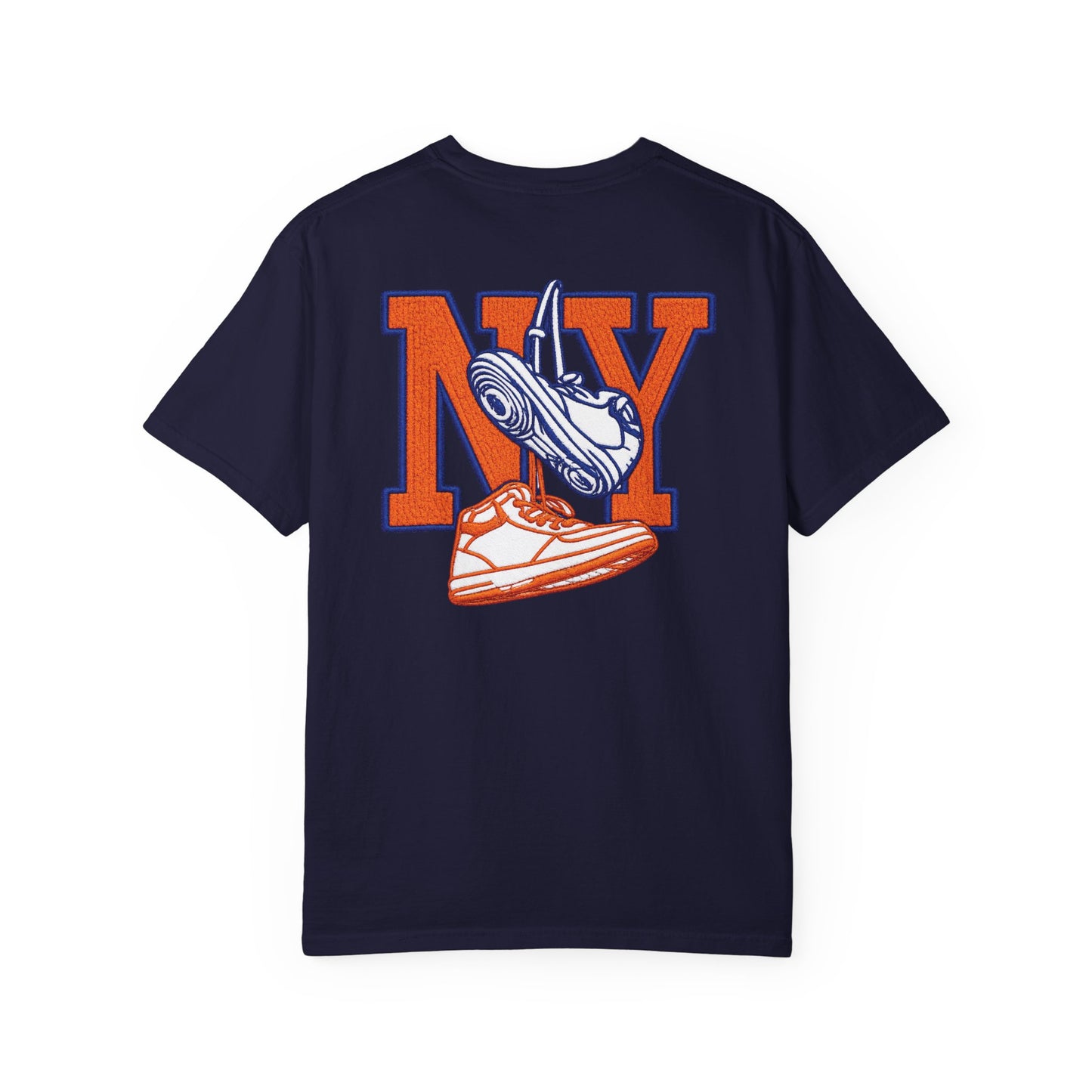 New York Kicks Graphic T-Shirt — Retro Trainer Design