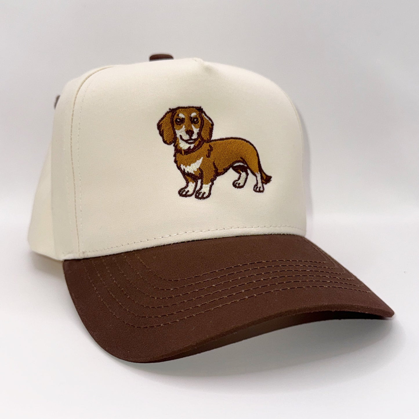Dachshund Tan & Brown Baseball Cap