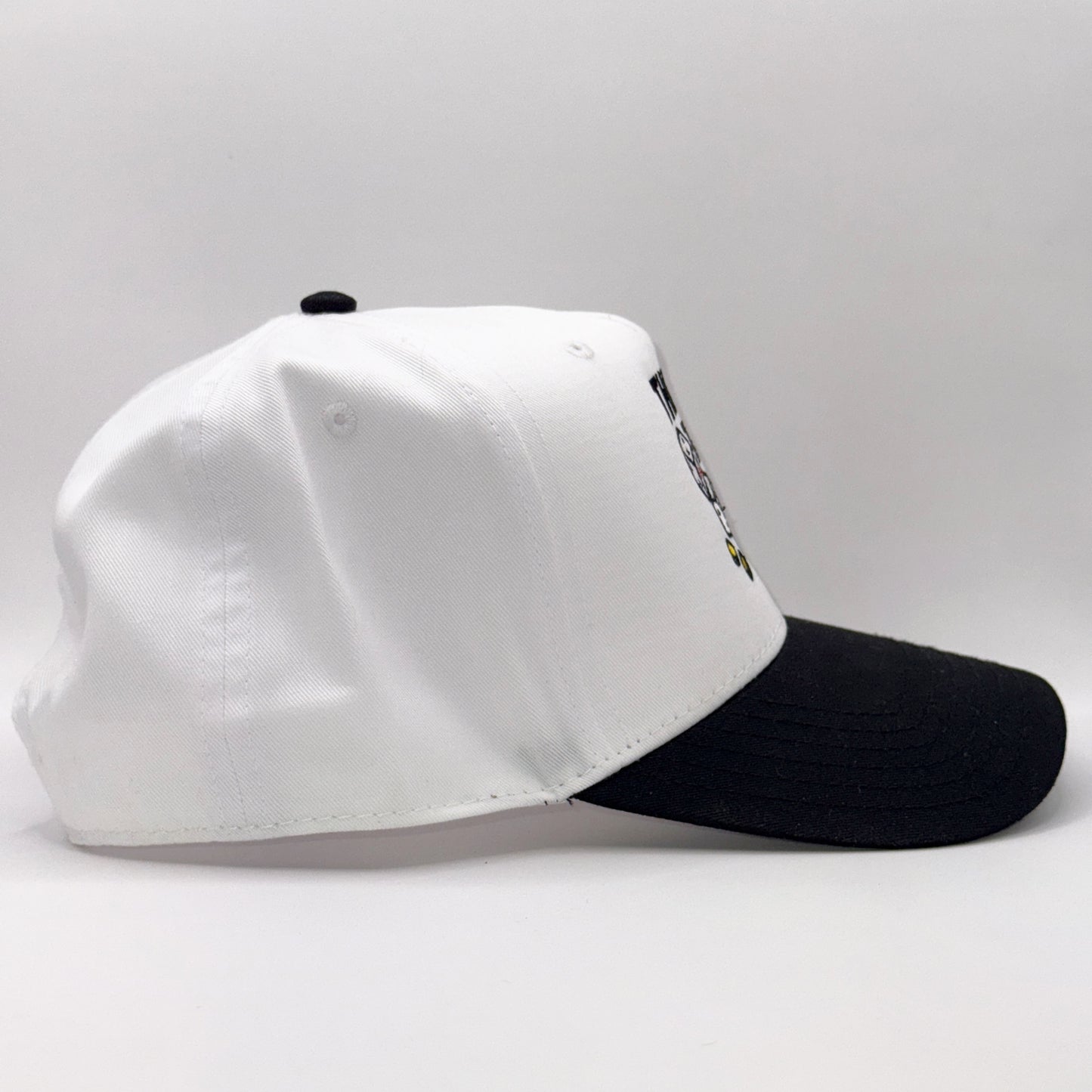 Throw to Go White & Black Baseball Cap