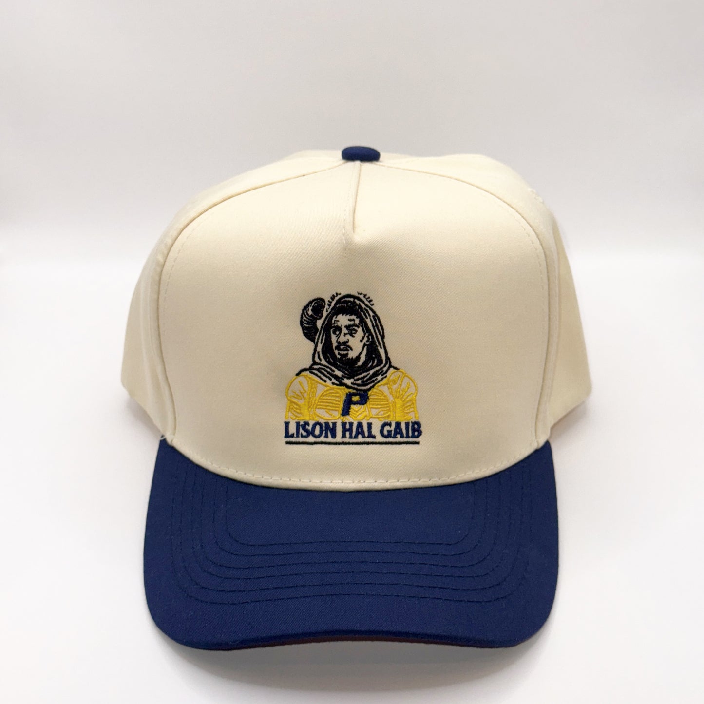 Lison Hal Gaib Tan & Blue Baseball Cap