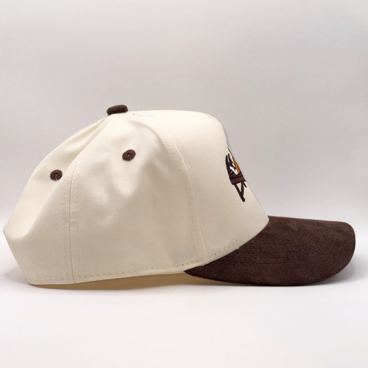 Brownie Massage Suede Bill Cap