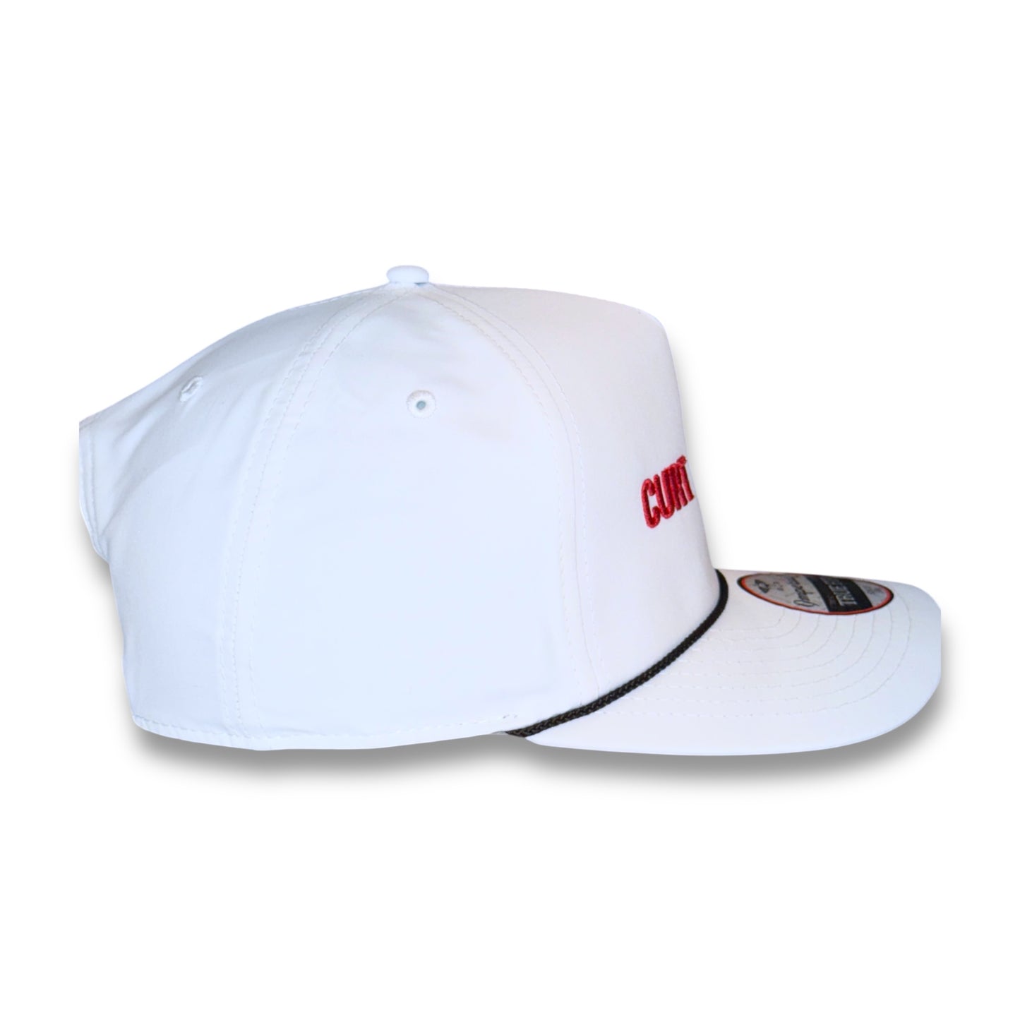 Cig Logo Natty – side profile – Mad Capper embroidered hat