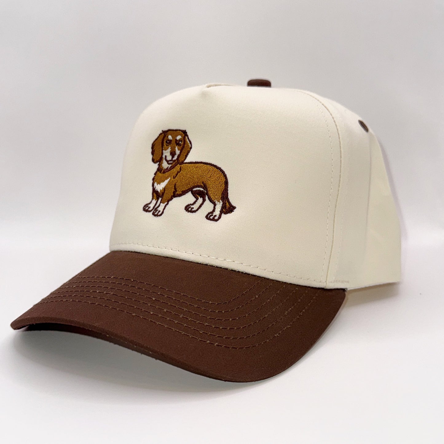 Dachshund Tan & Brown Baseball Cap