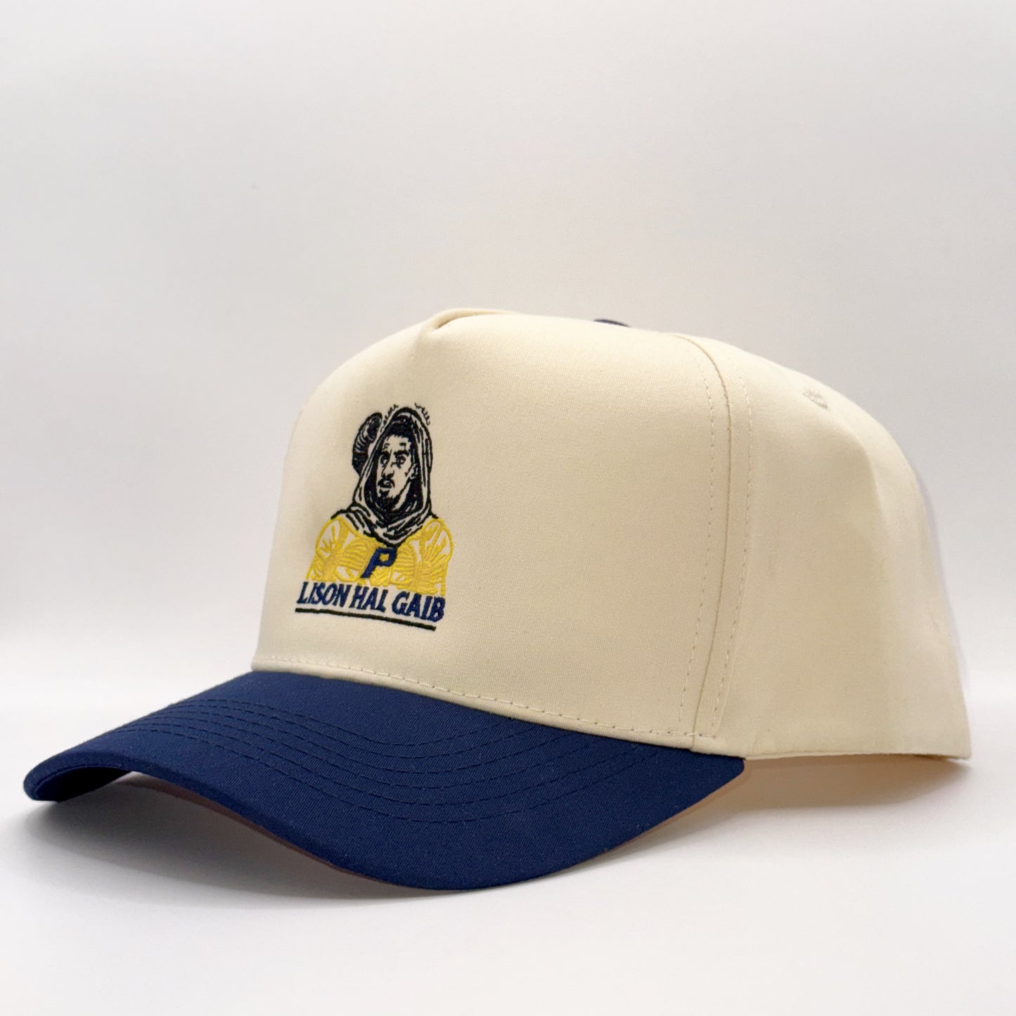 Lison Hal Gaib Tan & Blue Baseball Cap