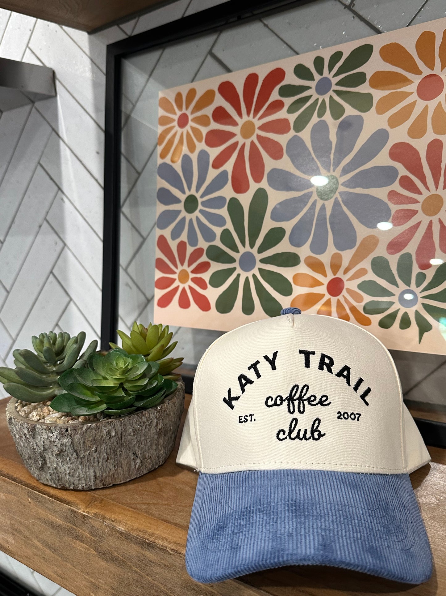 Katy Trail Coffee Club Hat – Embroidered Cap