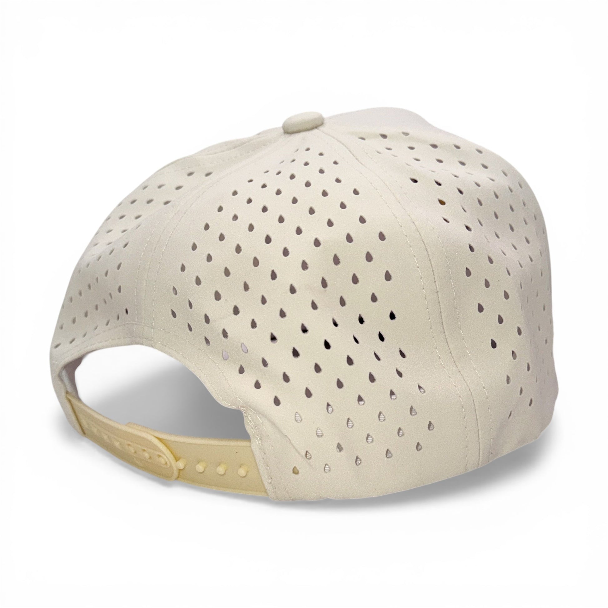 Harry Cocks Tan & Maroon Trucker Rope Cap – side profile – Mad Capper embroidered hat