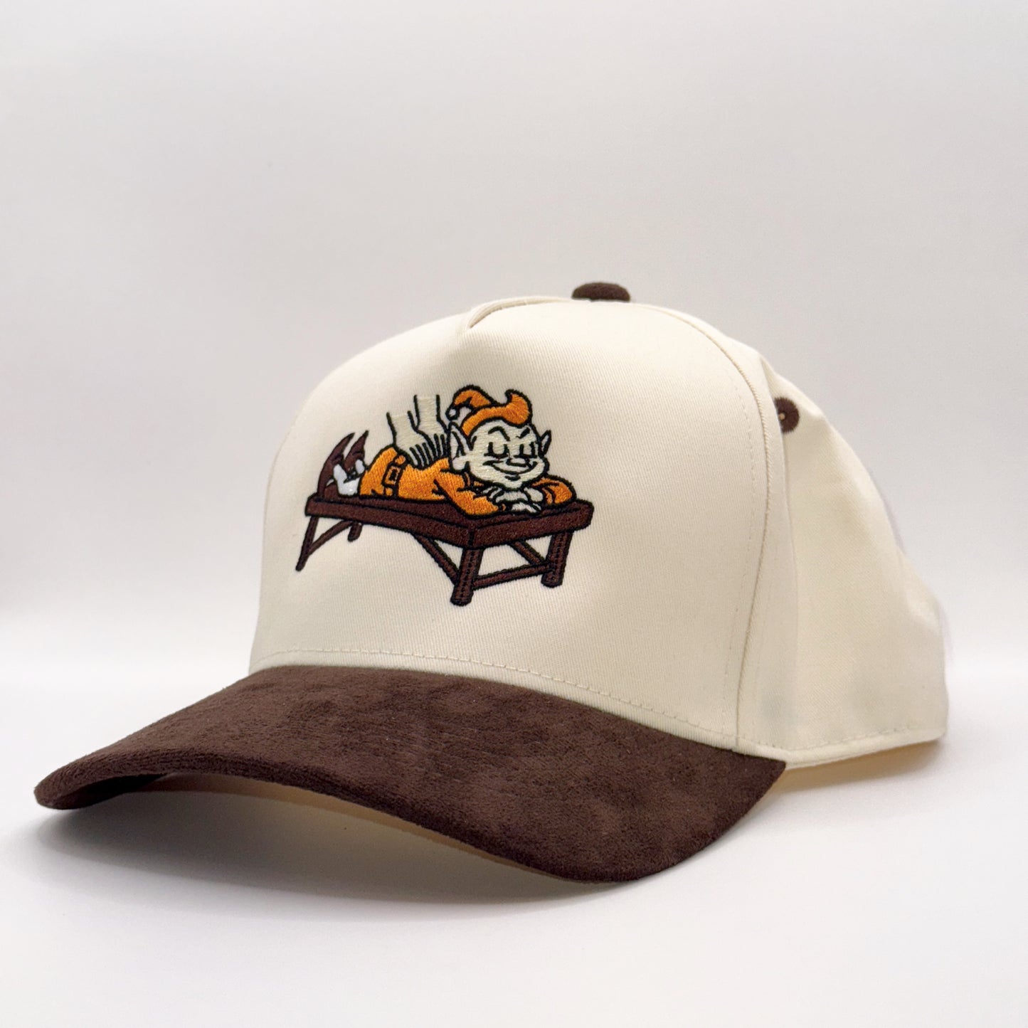 Brownie Massage Suede Bill Cap