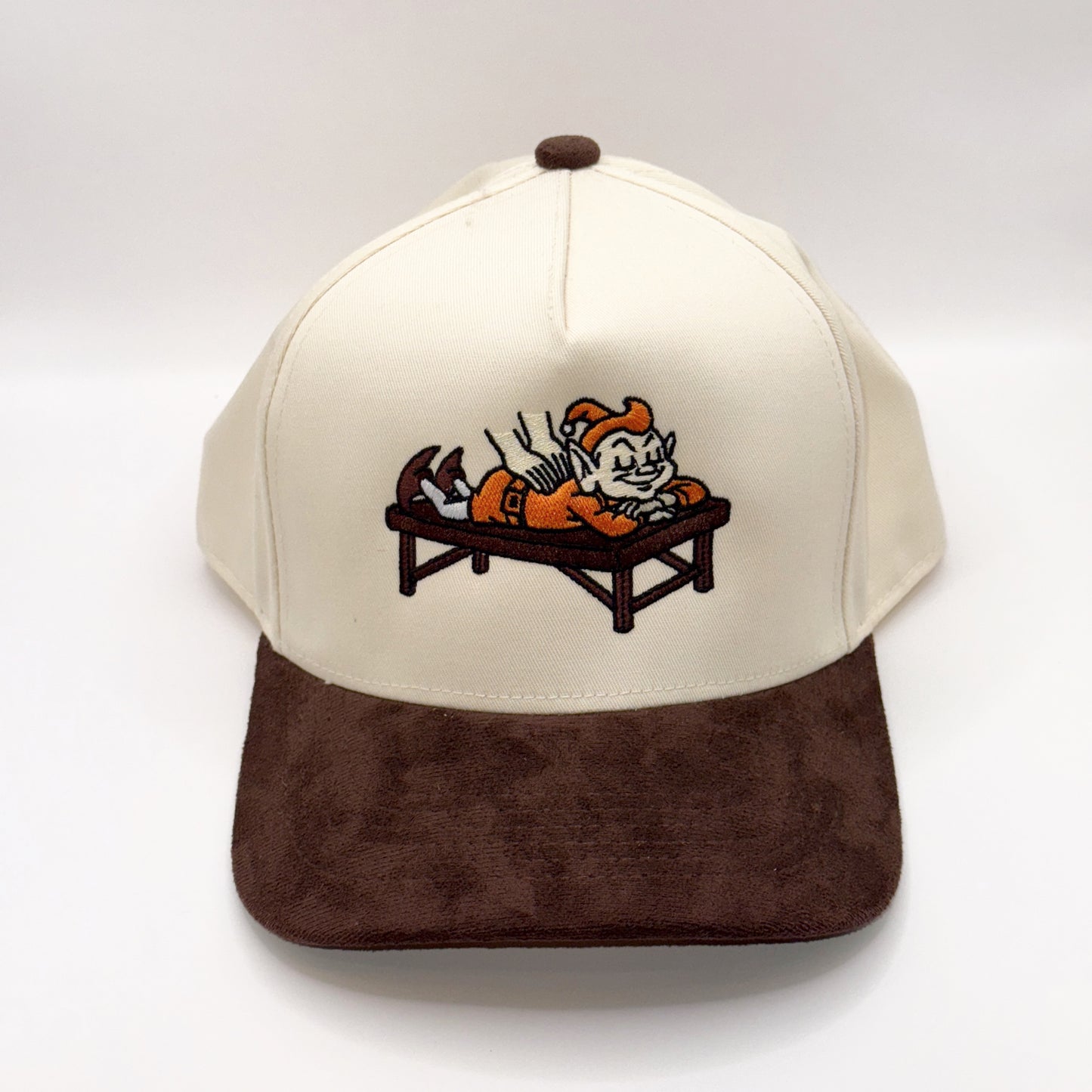 Brownie Massage Suede Bill Cap