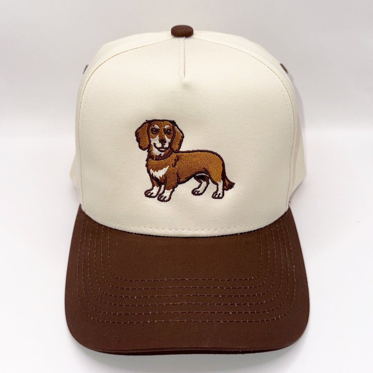 Dachshund Tan & Brown Baseball Cap