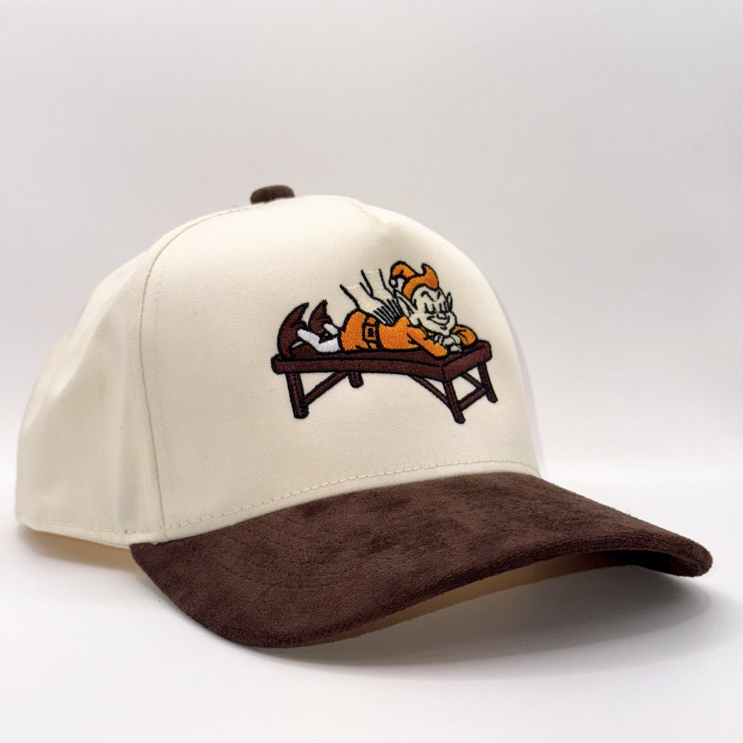 Brownie Massage Suede Bill Cap