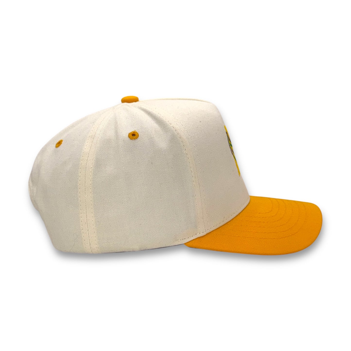 Louisiana beads baseball cap side profile