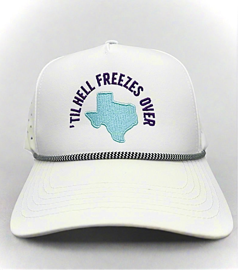 Ft. Worth Freeze Golf Hat – Embroidered Rope Cap
