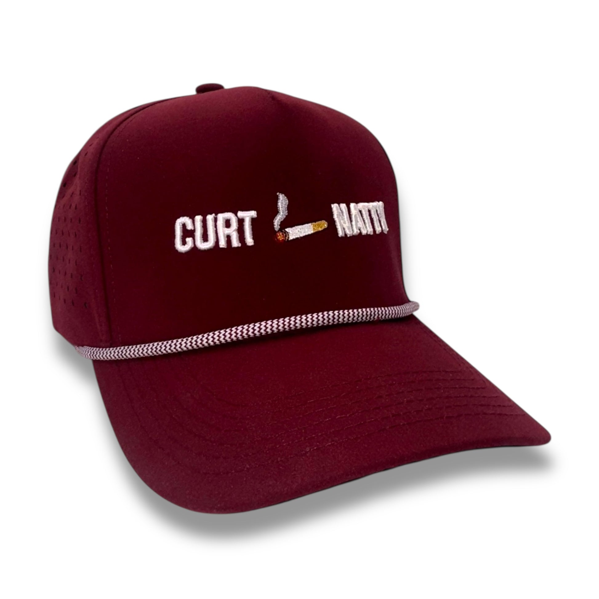 Cig Logo Natty – lifestyle view – Mad Capper embroidered hat