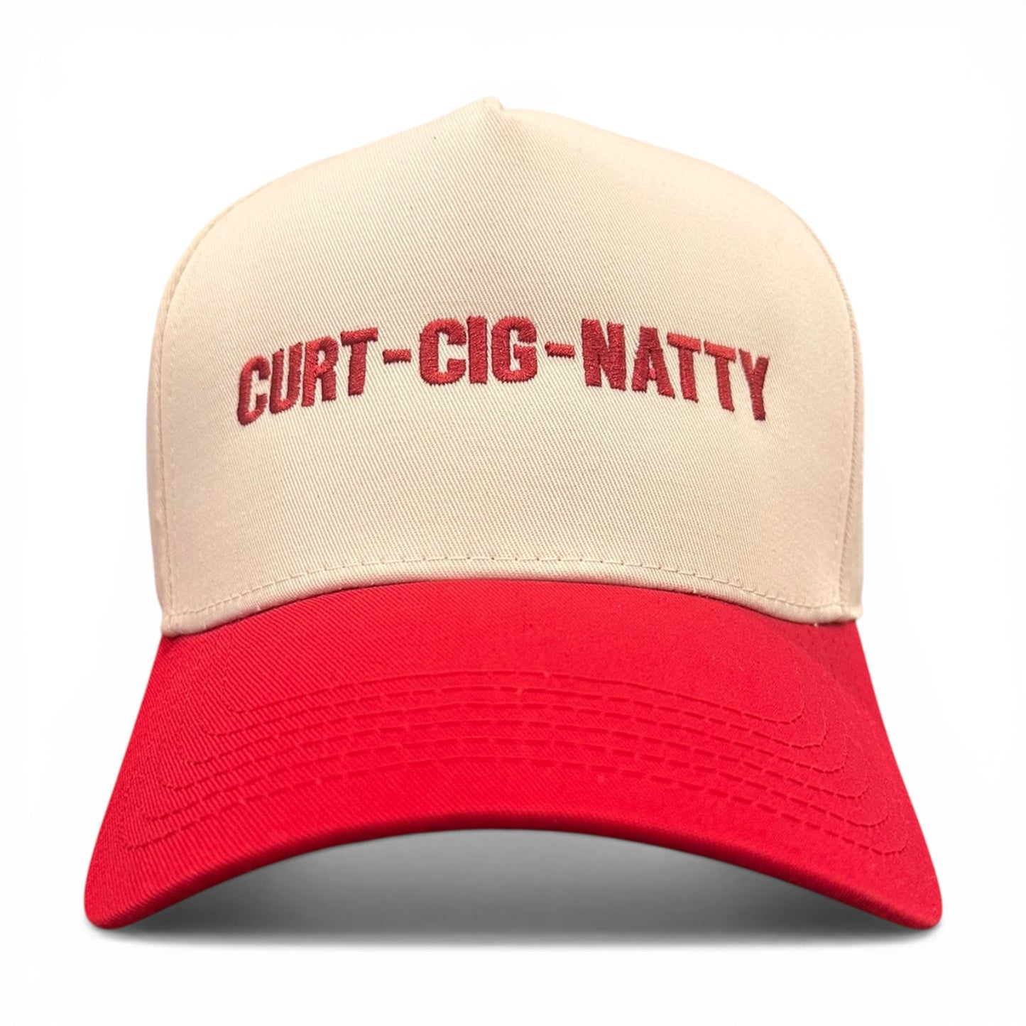Curt Cig Natty – side profile – Mad Capper embroidered hat