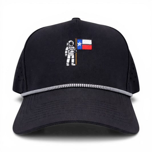 Lone Star Astronaut Hat – Texas Flag Rope Cap