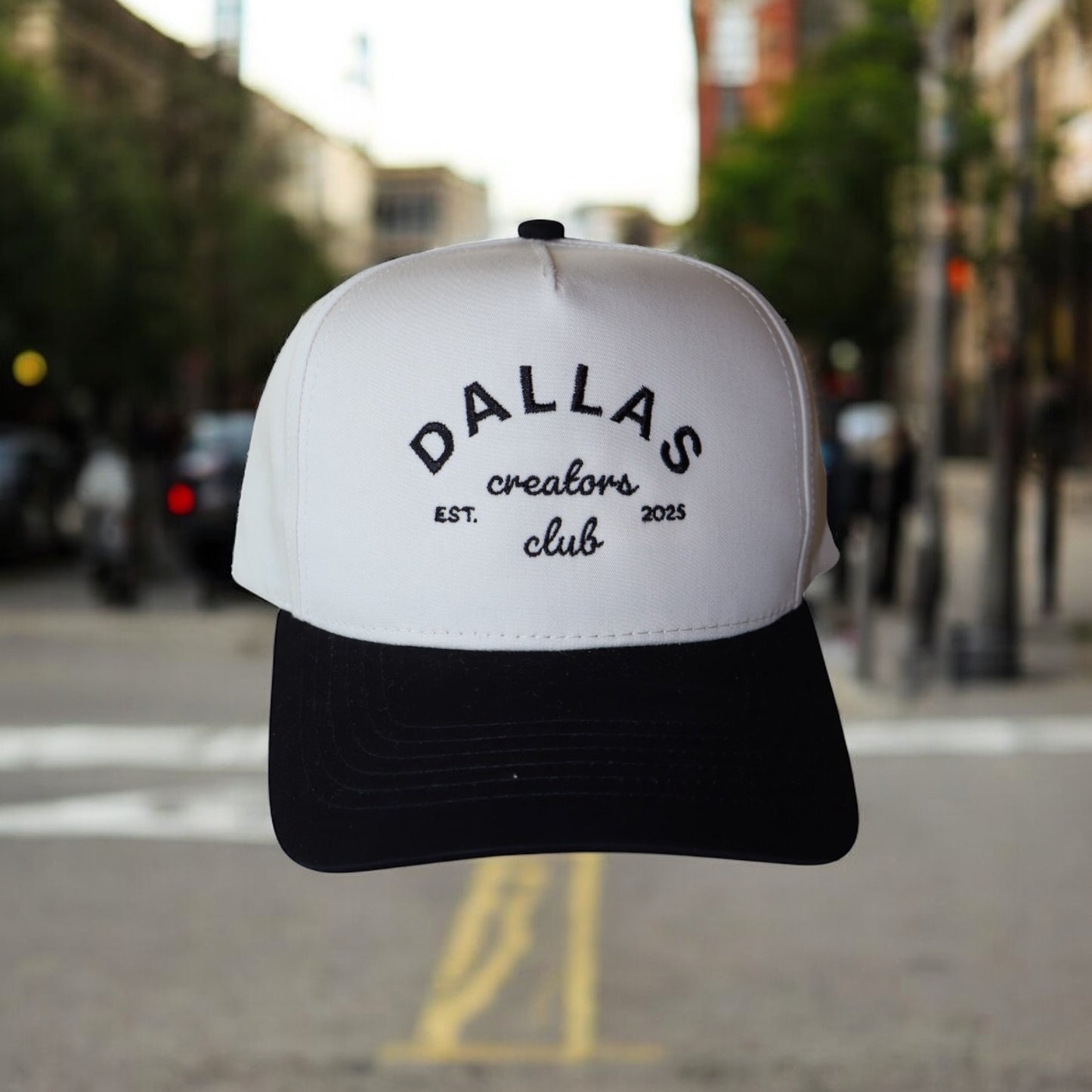 Dallas Creators Club Hat – Embroidered Trucker Cap