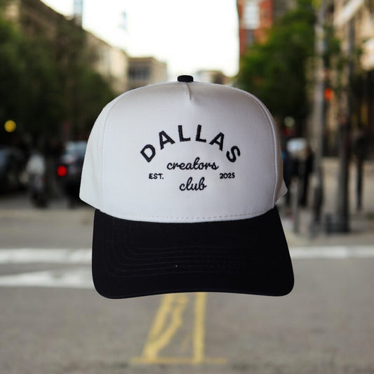 Dallas Creators Club Hat – Embroidered Trucker Cap