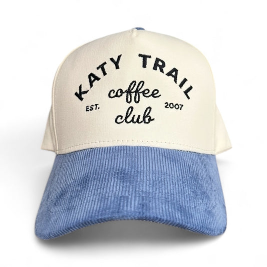 Katy Trail Coffee Club Hat – Embroidered Cap