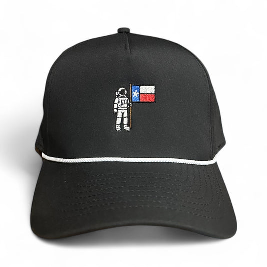 Lone Star Astronaut Hat – Texas Flag Rope Cap