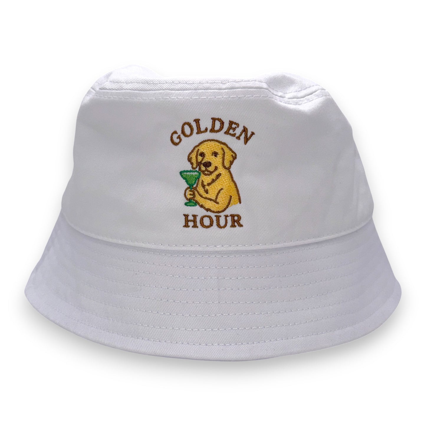 The Golden Hour Hat – Embroidered Foam Trucker Cap