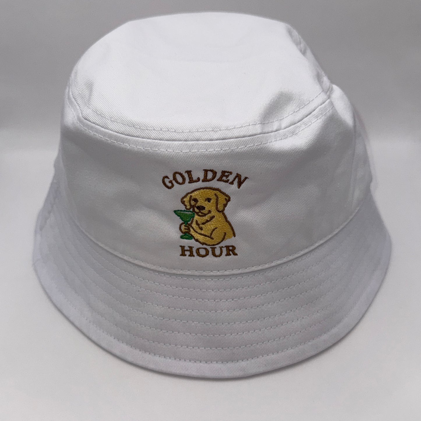 The Golden Hour Hat – Embroidered Foam Trucker Cap