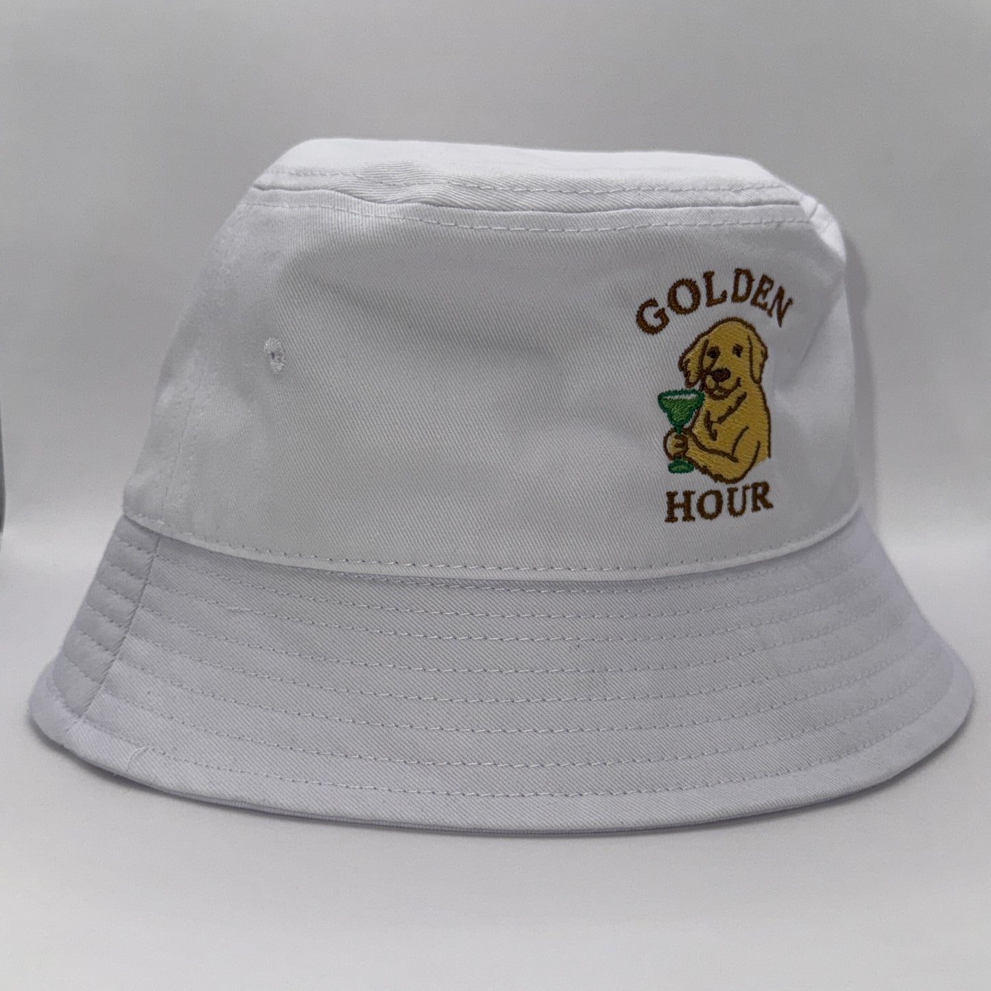 The Golden Hour Hat – Embroidered Foam Trucker Cap