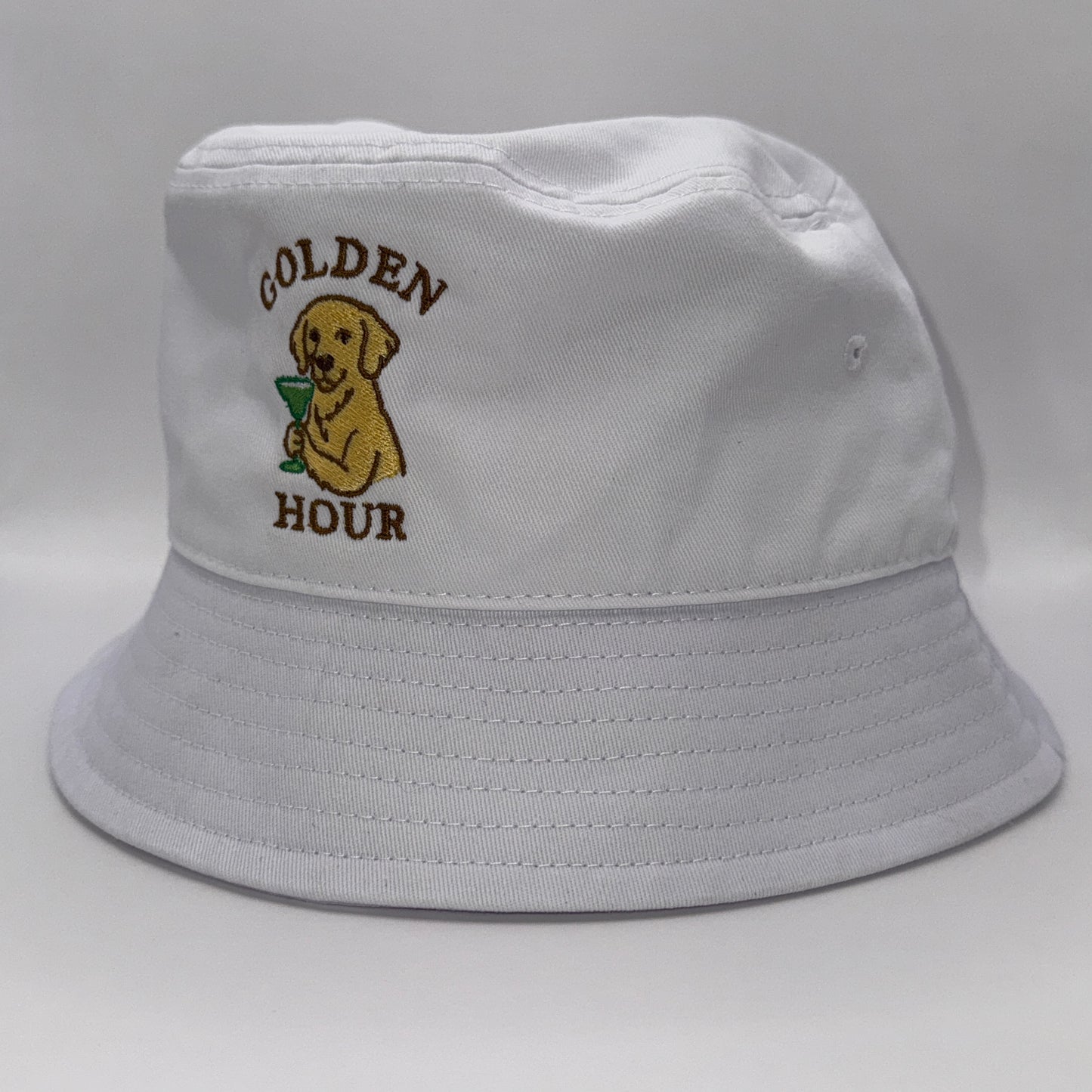 The Golden Hour Hat – Embroidered Foam Trucker Cap