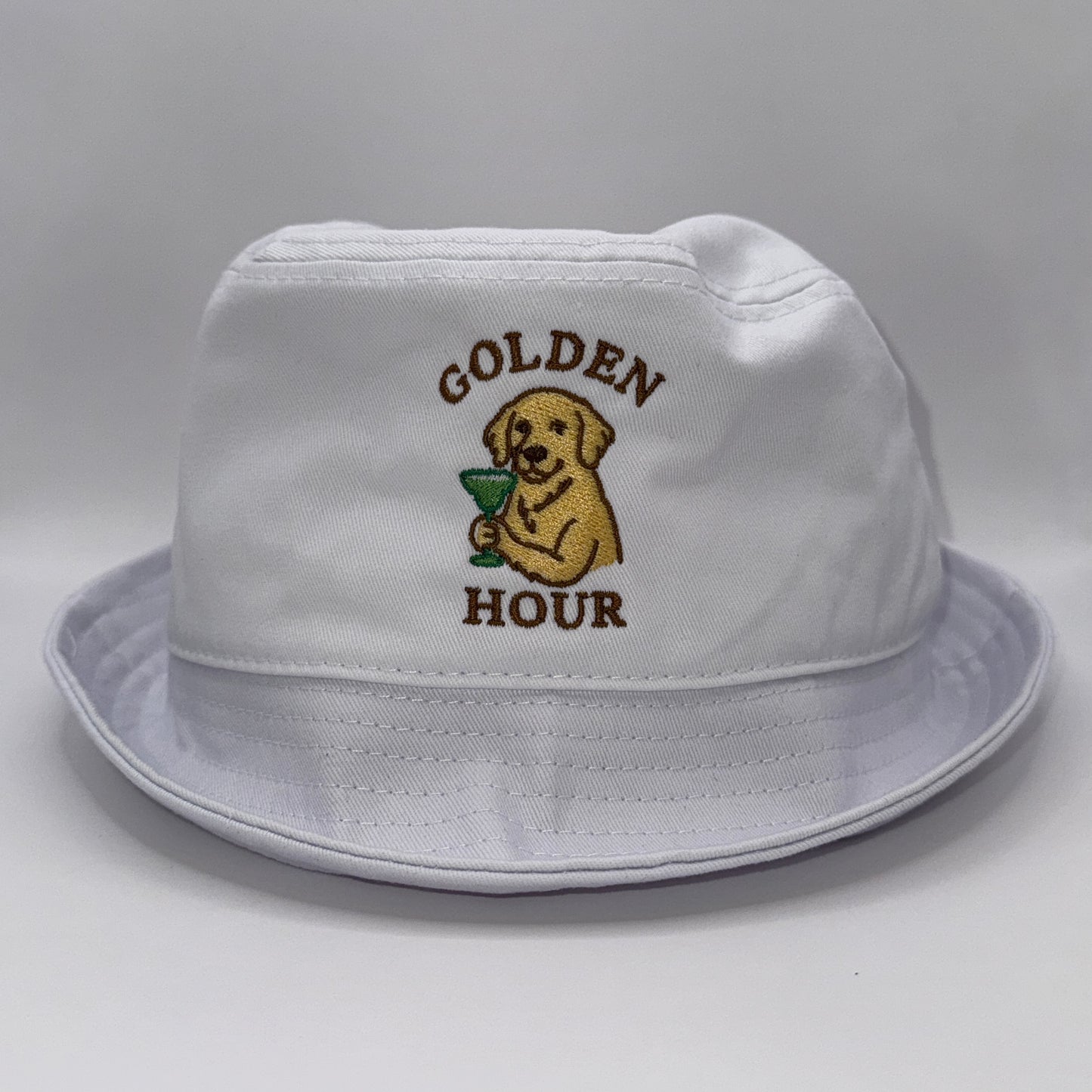 The Golden Hour Hat – Embroidered Foam Trucker Cap