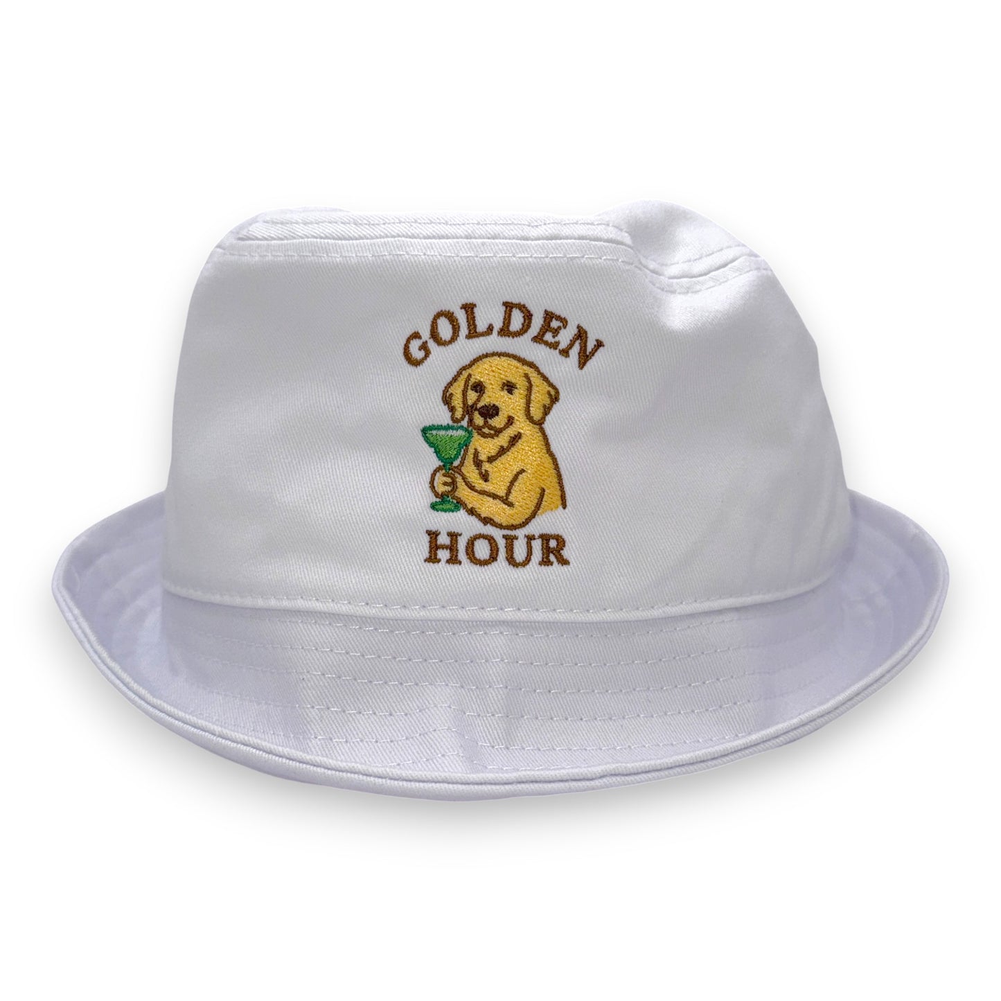 The Golden Hour Hat – Embroidered Foam Trucker Cap