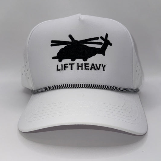 Lift Heavy – MH-53 Pave Low Trucker Rope Cap