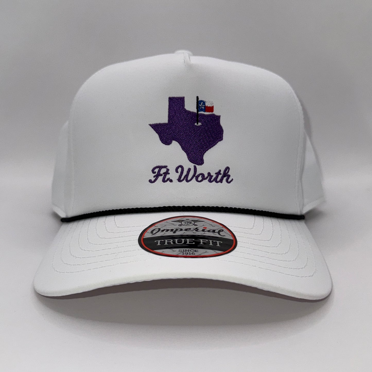 Fort Worth Gameday Hat – Embroidered Performance Rope Cap