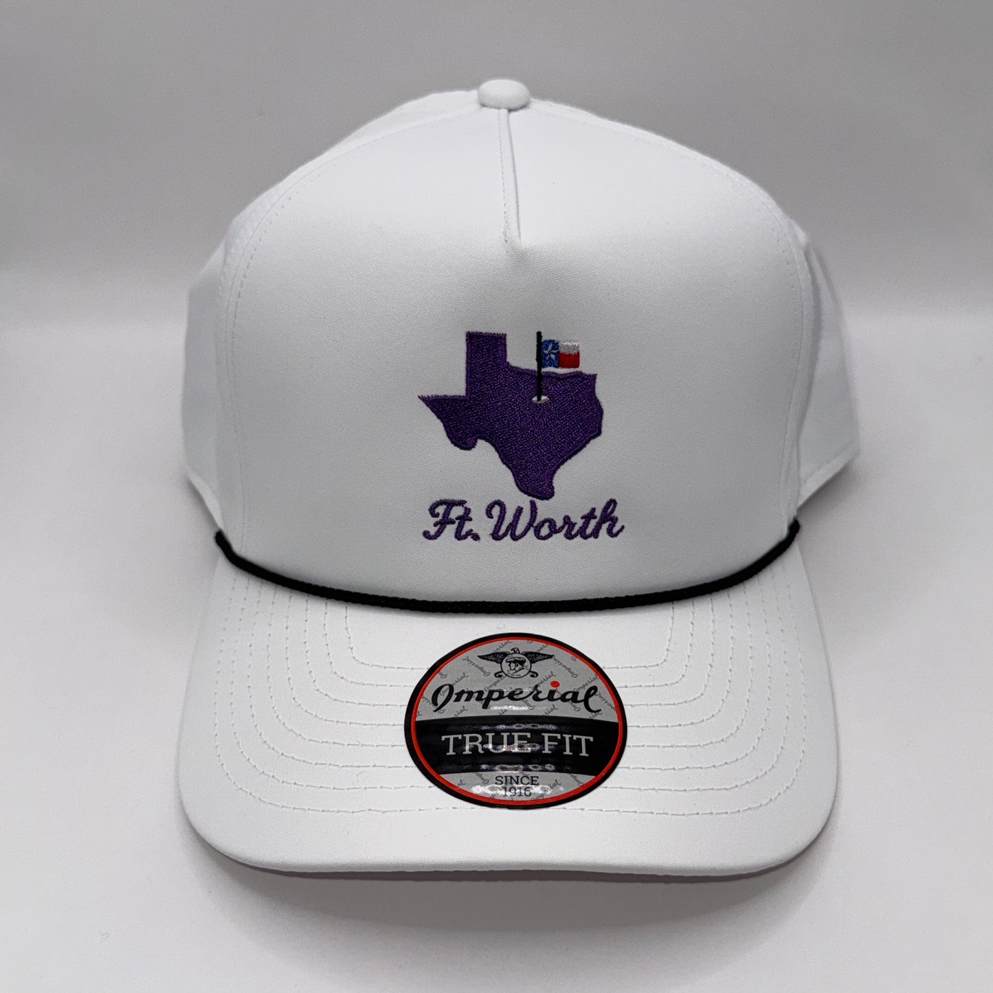 Fort Worth Gameday Hat – Embroidered Performance Rope Cap