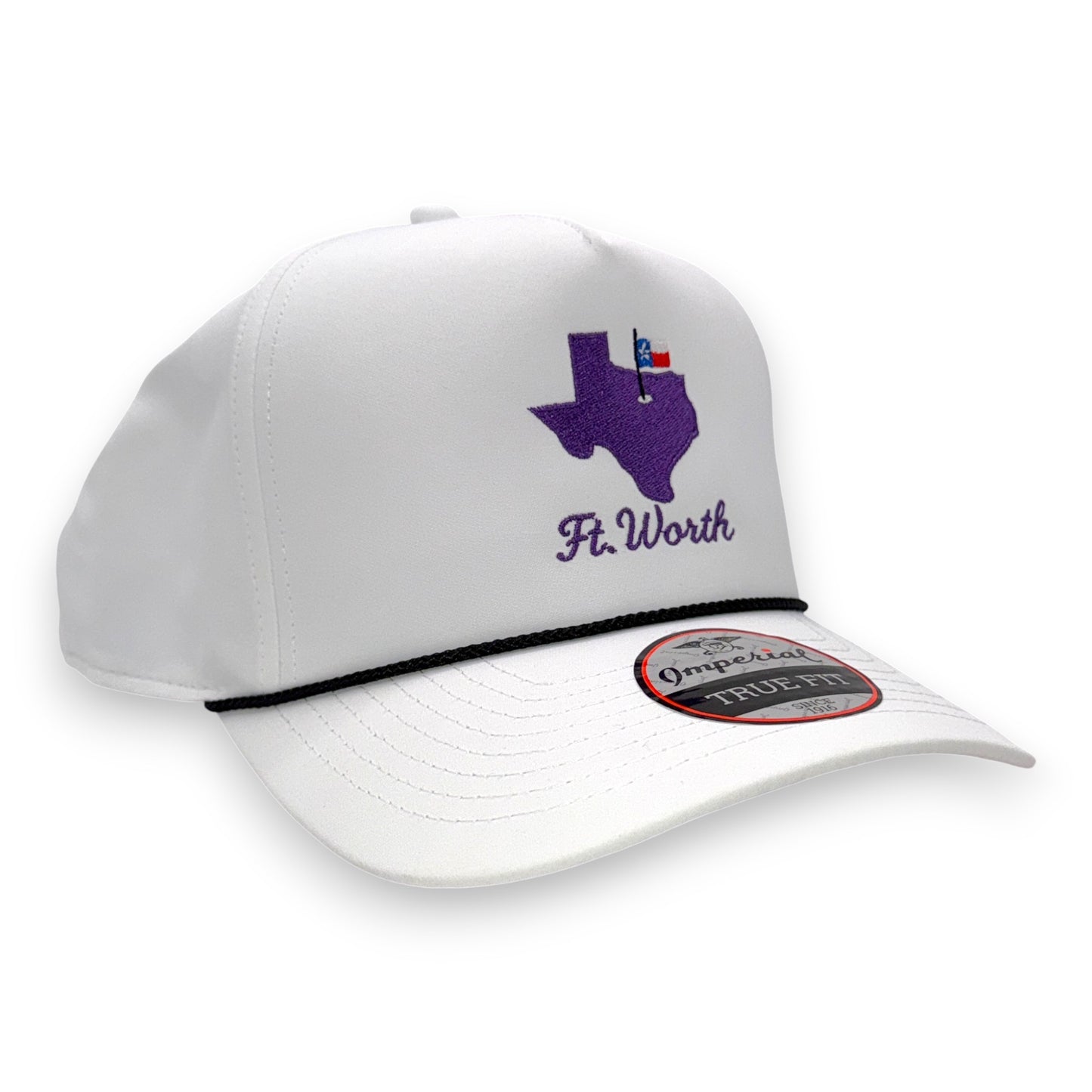 Fort Worth Gameday Hat – Embroidered Performance Rope Cap