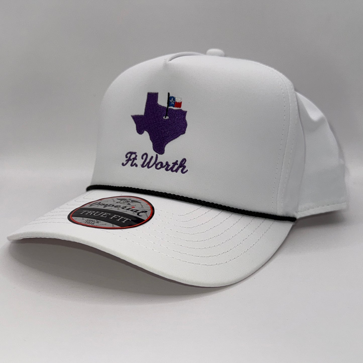 Fort Worth Gameday Hat – Embroidered Performance Rope Cap