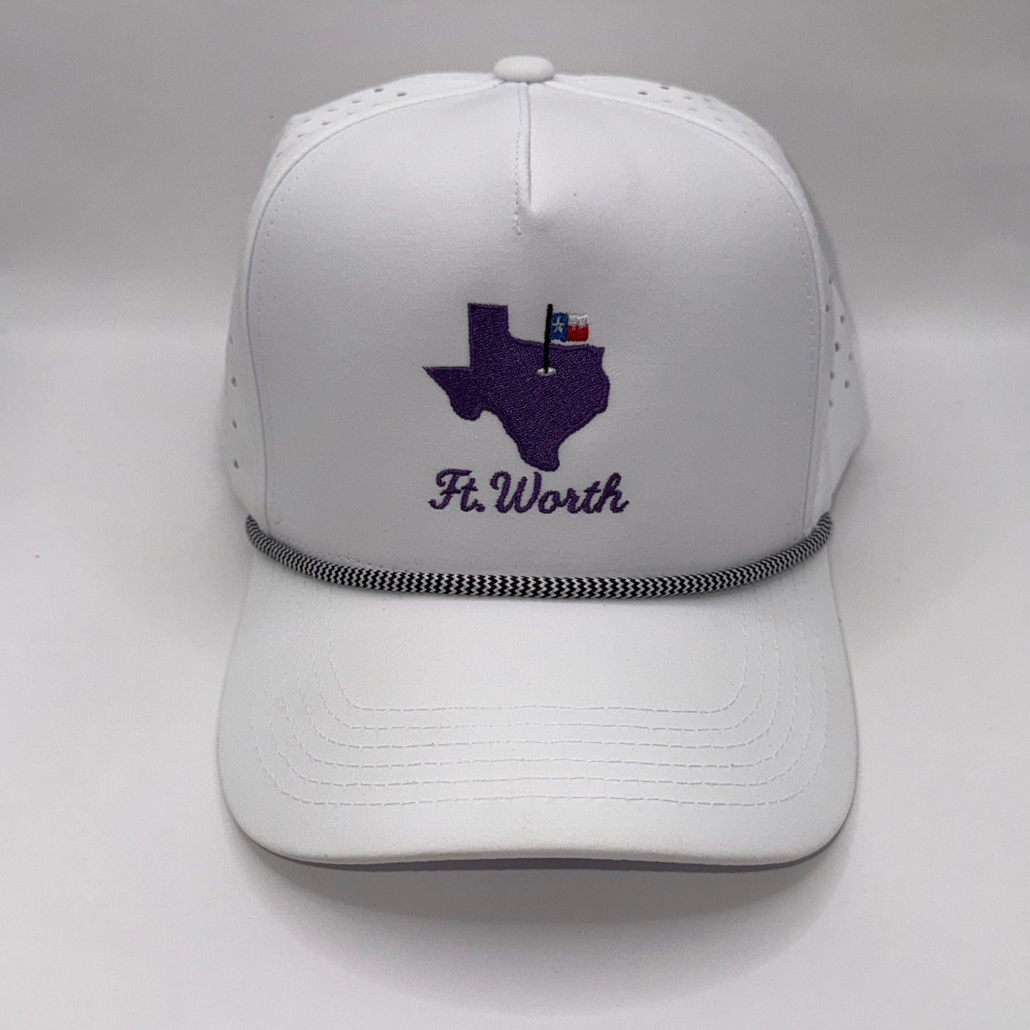 Fort Worth Gameday Hat – Embroidered Performance Rope Cap