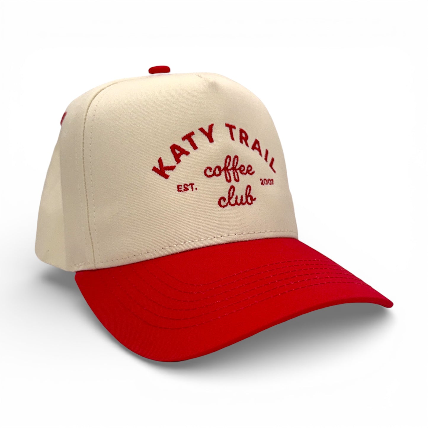 Katy Trail Coffee Club Hat – Embroidered Cap